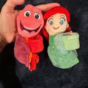 Disney Ariel and Sebastian cutie cuffs (together)